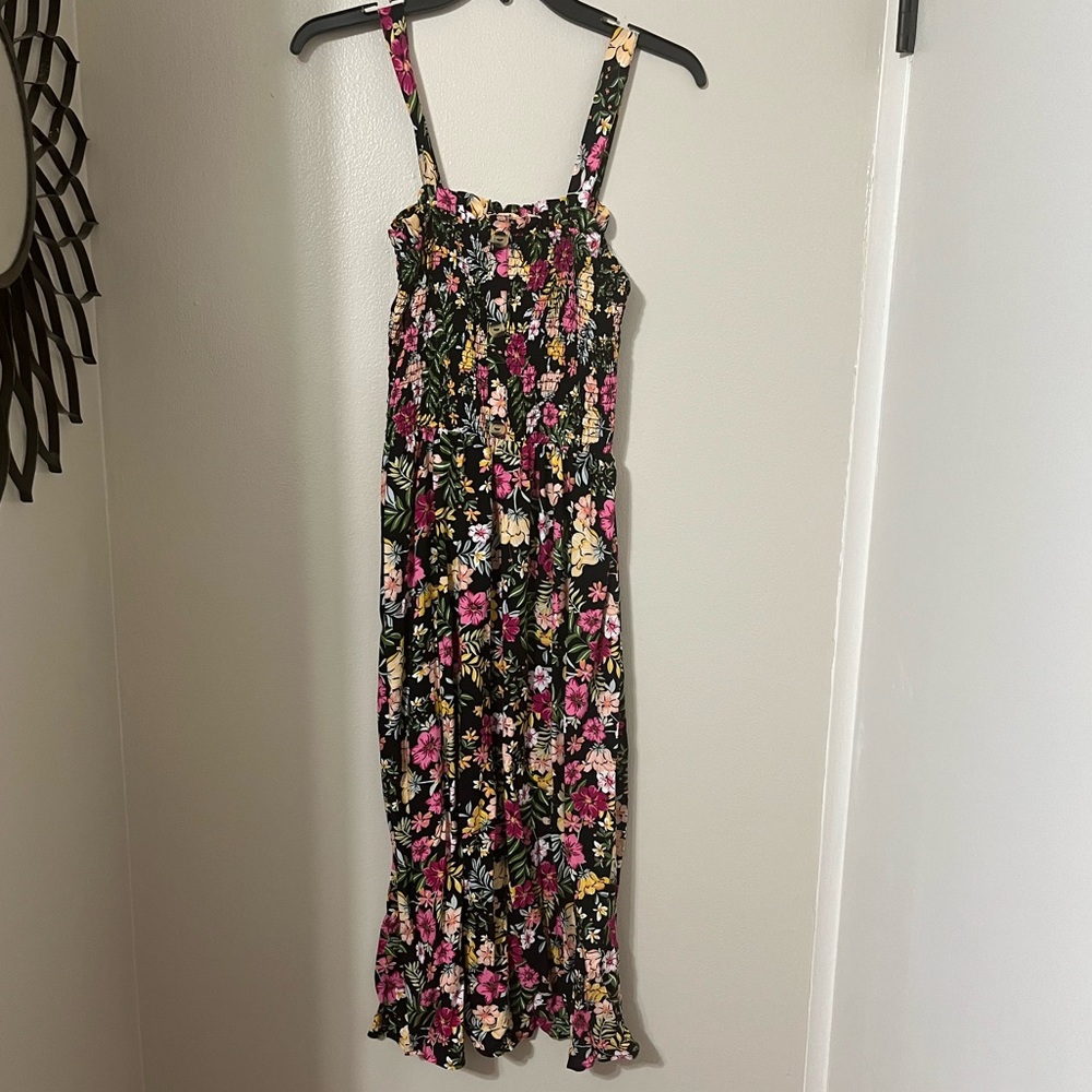 Liberty Love | Floral Lightweight Smocked Tank Dress